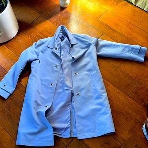 Baby blue spring/fall jacket (waterproof)